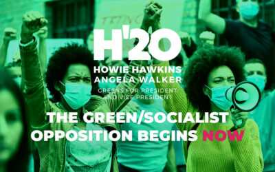 The Green Socialist Opposition to the Next Administration Begins Now